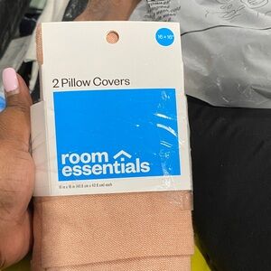 Room Essentials Beige Pillow Covers